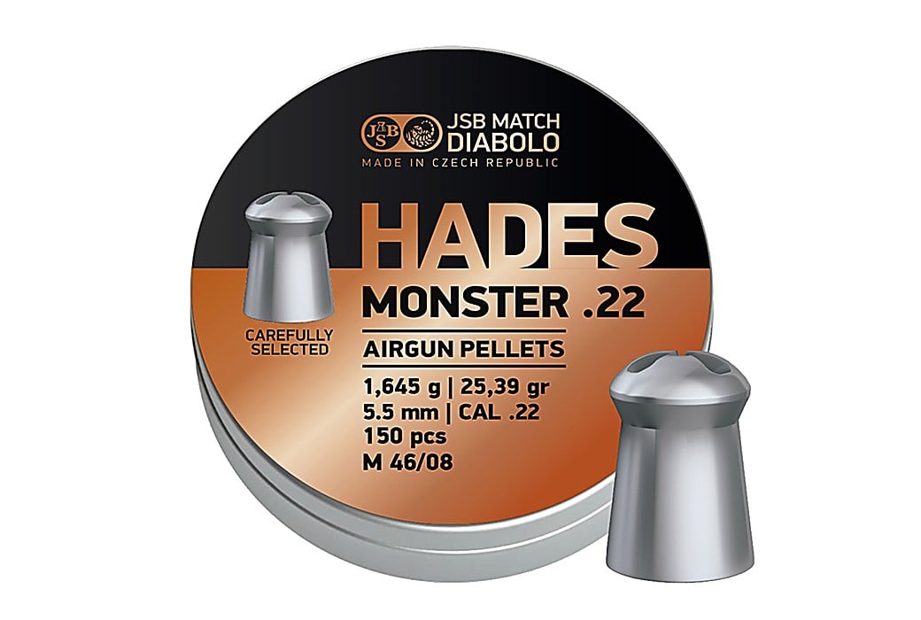 Chumbo JSB Hades Monster 5.5mm (.22) 25.39gr 150pcs