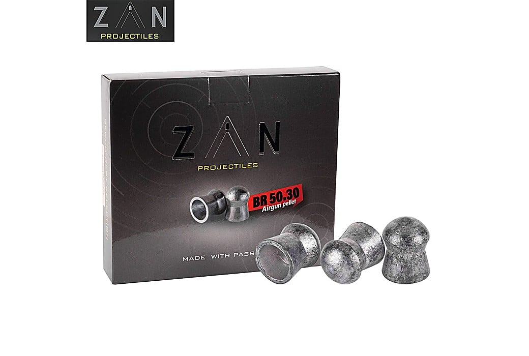 Air Gun Pellets Zan Projectiles BR50 48gr 154pcs 7.62mm (.30)