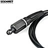 SEKHMET Microbore Fill Hose 1m 1/8 BSPP Male