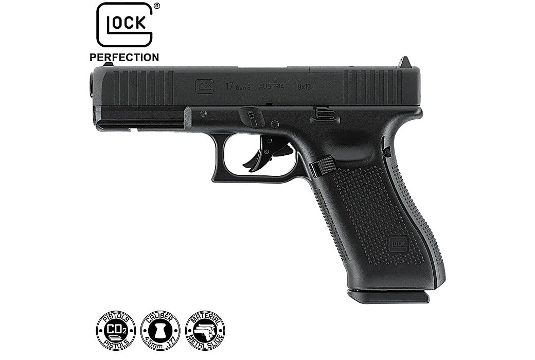 Pistola Balines CO2 Glock 17 Gen5 MOS Blowback