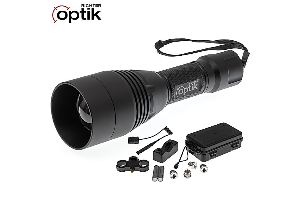 Lanterna Tactica Richter Optik LED 250 Lúmens Gunlight+ Illuminator Kit