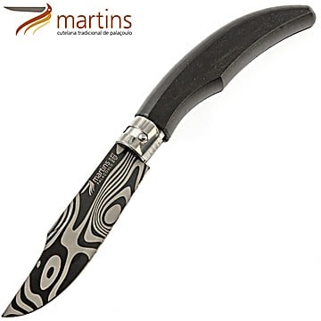 Couteau de Poche Martins Ellegance Oval Ébène Titane 8cm