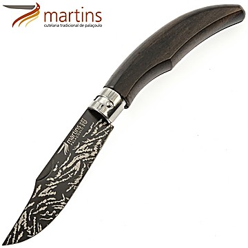 Navaja Martins Ellegance Mountain Ébano Titanio 8cm