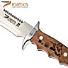 Couteau Bushcraft Martins L Bubinga 19.8cm Sanglier