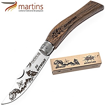 Couteau de Poche Eco Aventure Tout-terrain Martins 9.5cm