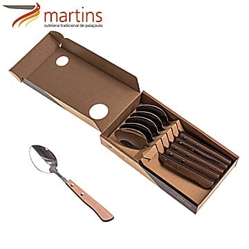 Colher de Mesa Contrastes Martins Nogueira 6Pcs