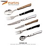 Tenedor de Mesa Contrastes Martins Negro 6Pcs