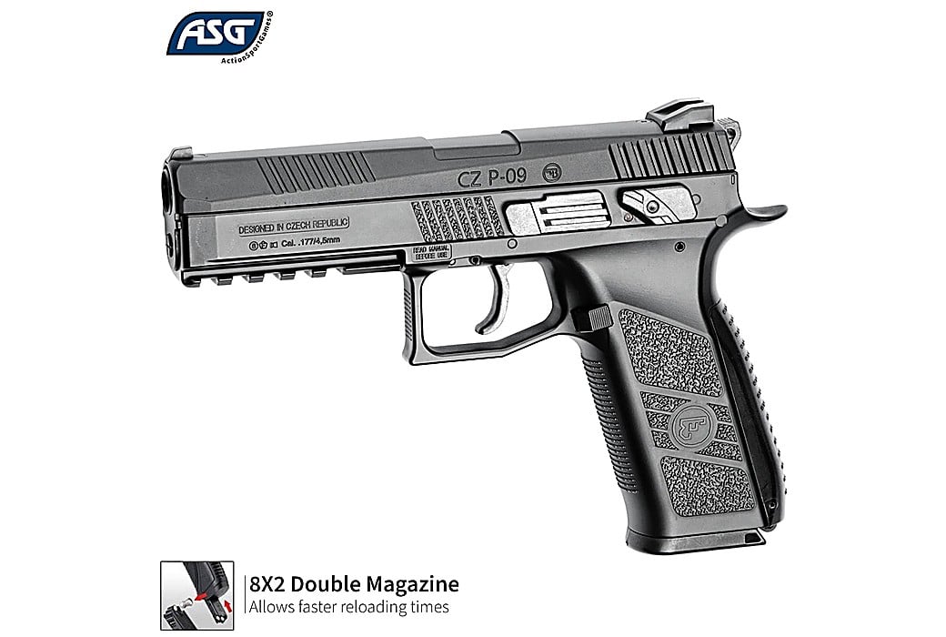 Air Pistol ASG CZ P-09 Duty Blowback