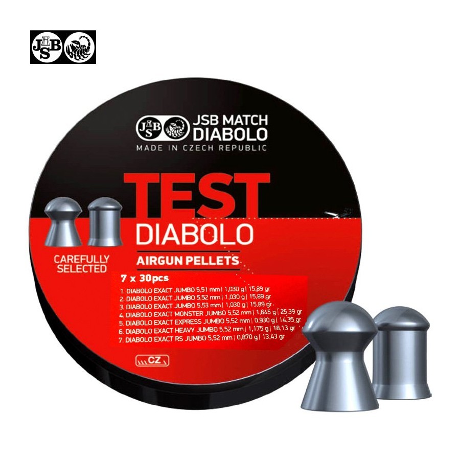 Balines 5.5 mm Jsb Match Exact Diabolo 500 uds