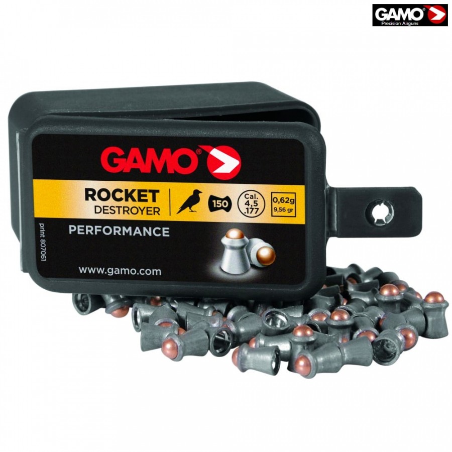 Comprar en linea Balines GAMO Red Fire 100pcs 5.5mm (.22) de marca GAMO •  Tienda de Balines Calibre 5.5mm • Mundilar Airguns