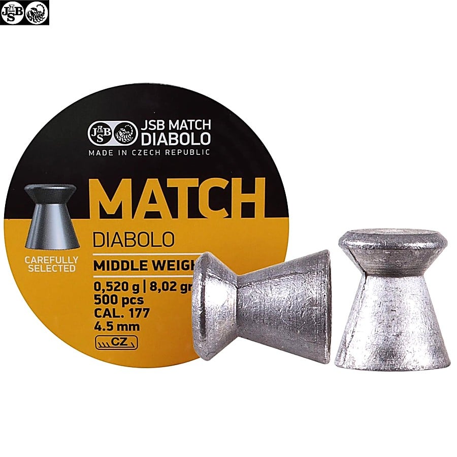 Plomb 4.5 mm Gamo Match / forme diabolo