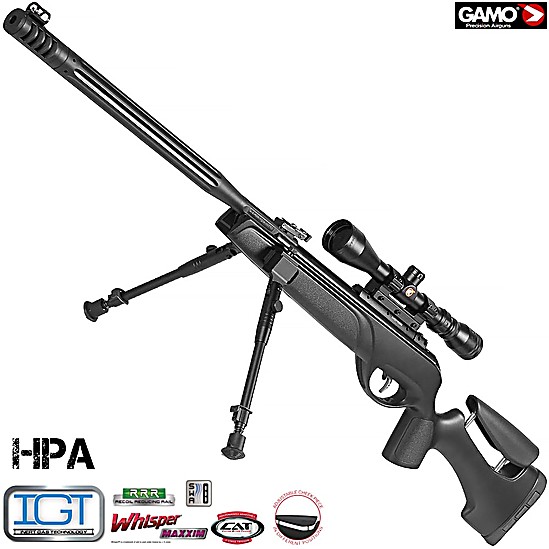 Buy online Air Rifle Gamo HPA MI Whisper Maxxim IGT from GAMO • Shop of  High Power Air Rifles Online Store • Mundilar Airguns