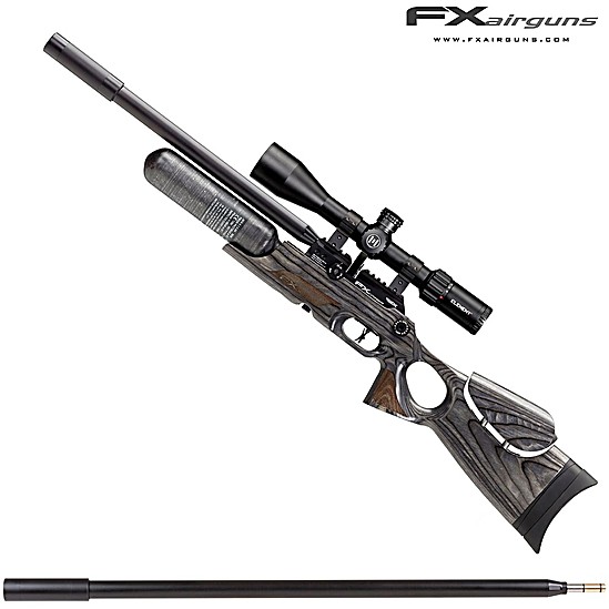 CARABINE PCP FX CROWN CONTINUUM BLACK-PEPPER LAMINATE ...