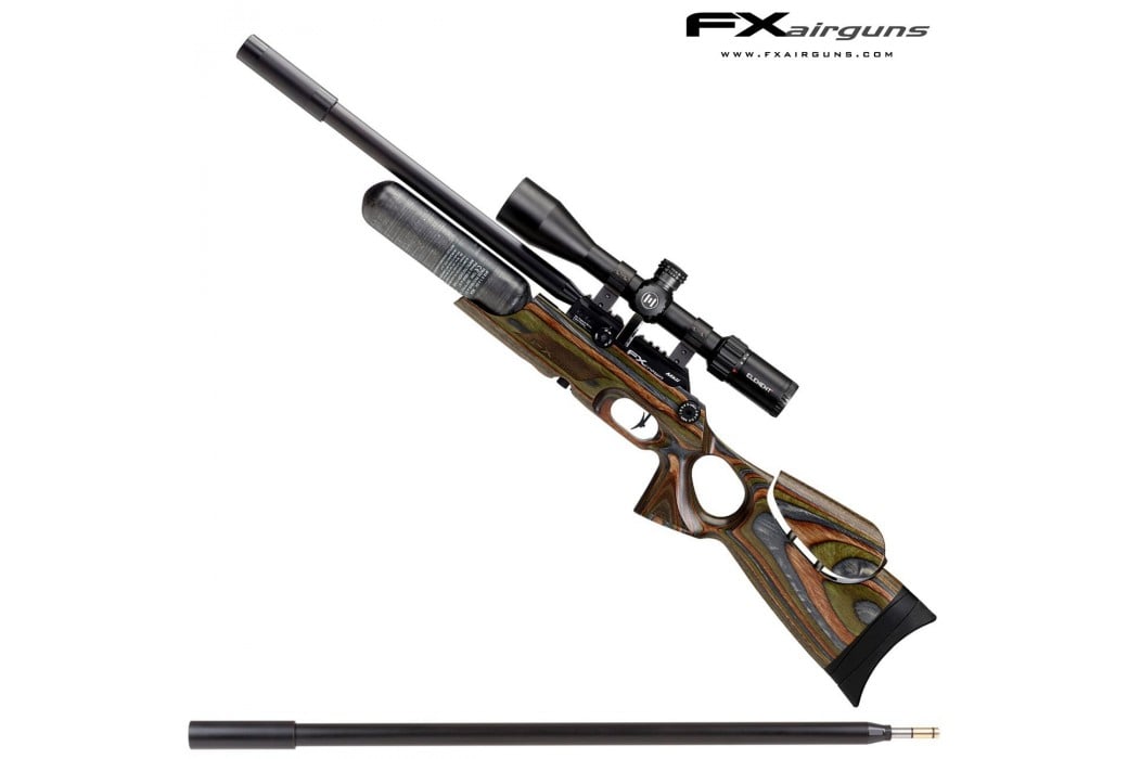 Buy Online Pcp Air Rifle Fx Crown Mkii Continuum Green Laminate From Fx Airguns Brand • Pcp Air 0056