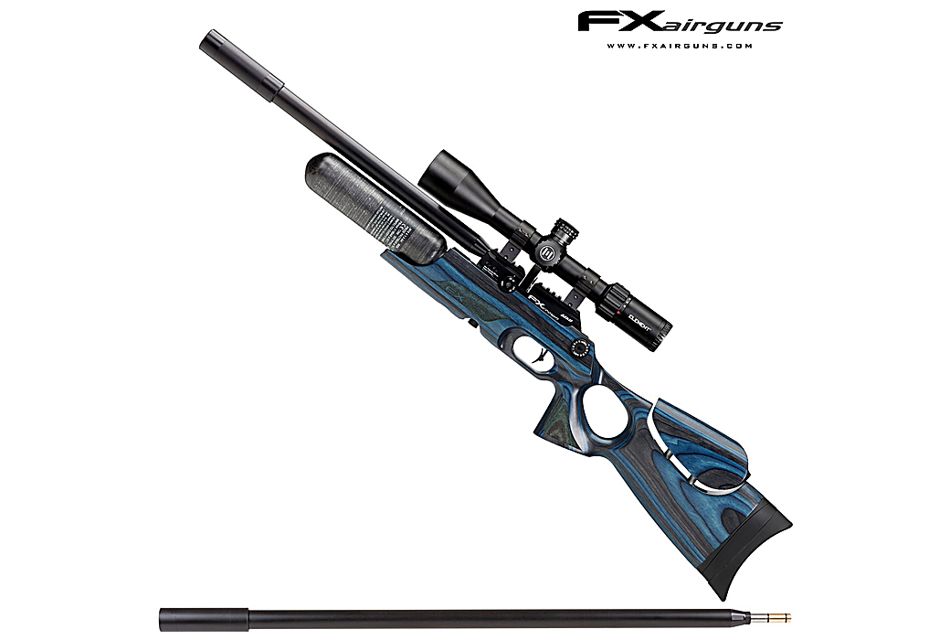 Carabine Pcp Fx Crown Mkii Continuum Blue Laminate Carabines Pcp