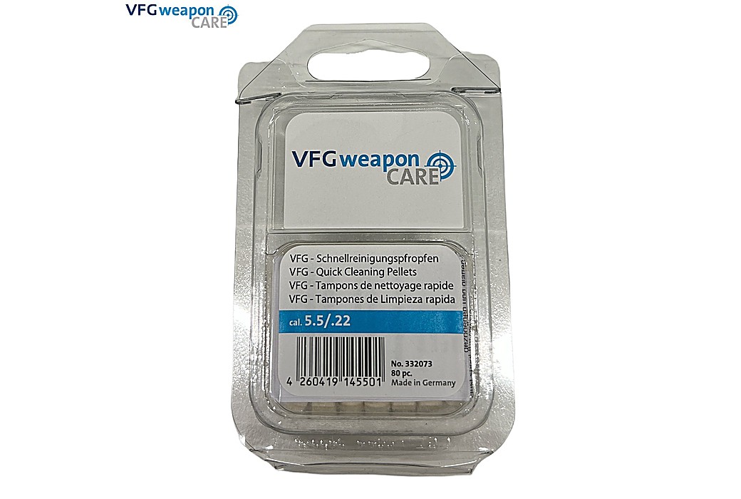 VFG TAMPONS DE NETTOYAGE RAPIDE POUR CARABINES OU PISTOLETS