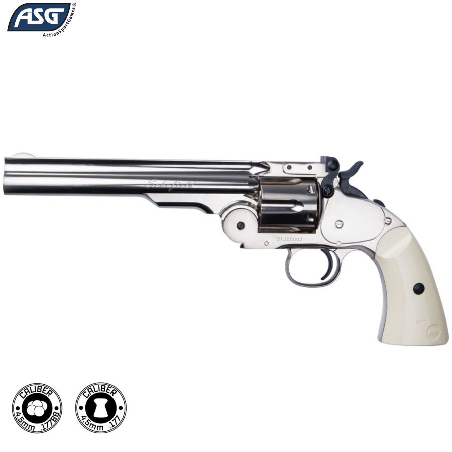  Remington RR1875 CO2-Powered Full Metal Pellet/BB Revolver :  Sports & Outdoors