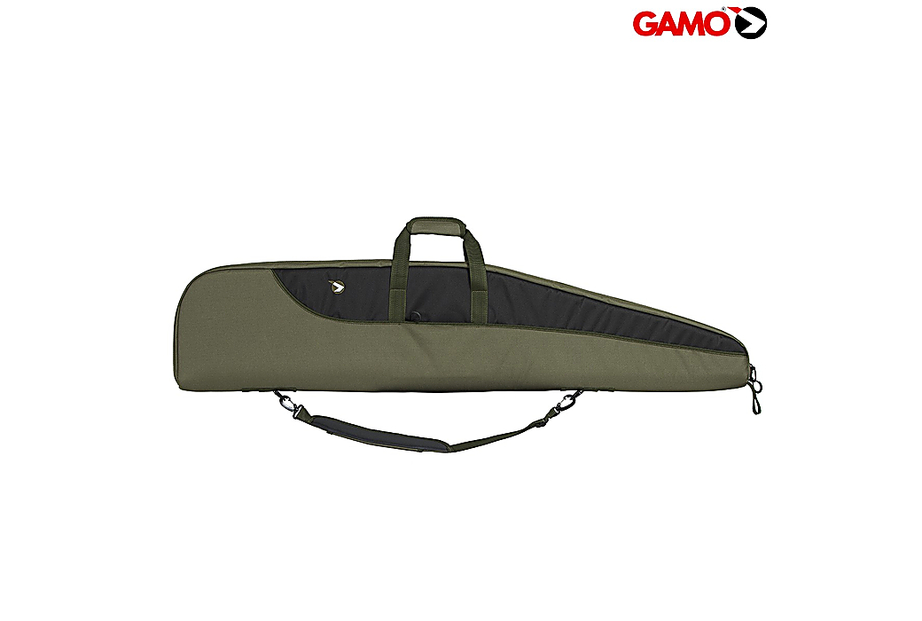 Sac pour Carabine avec Lunette De Tir Gamo 125x27 foam Noir et Vert