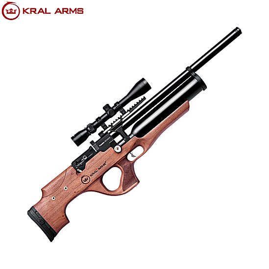 Comprar Online Carabina Pcp Kral Arms Puncher Ekinoks Walnut Semi Auto