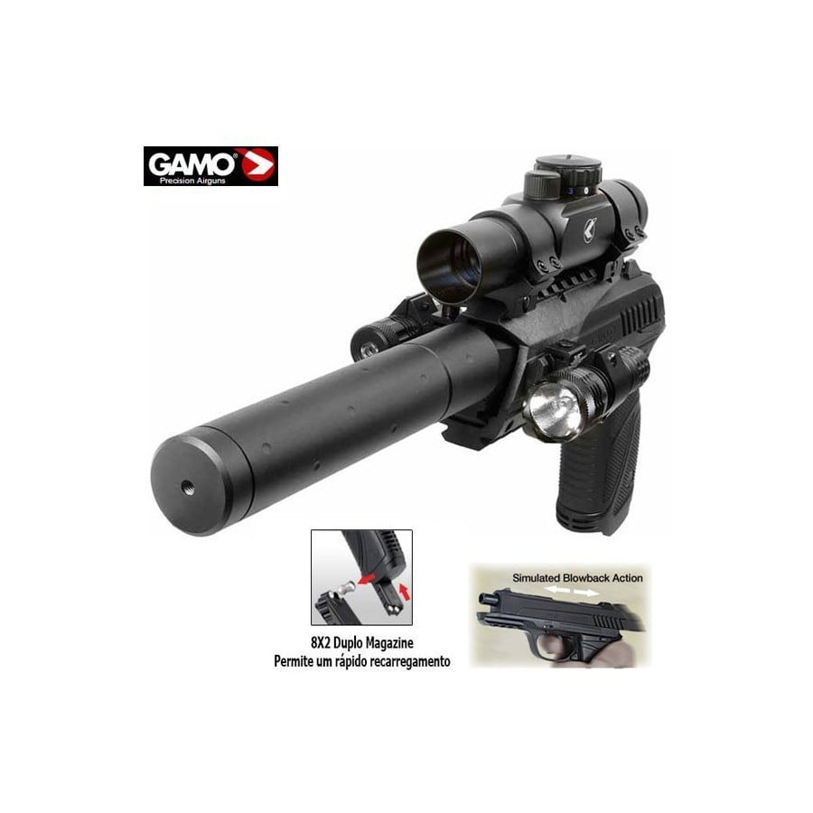 Pistola GAMO PT-85 Blowback CO2. Oferta y comprar online mejor precio