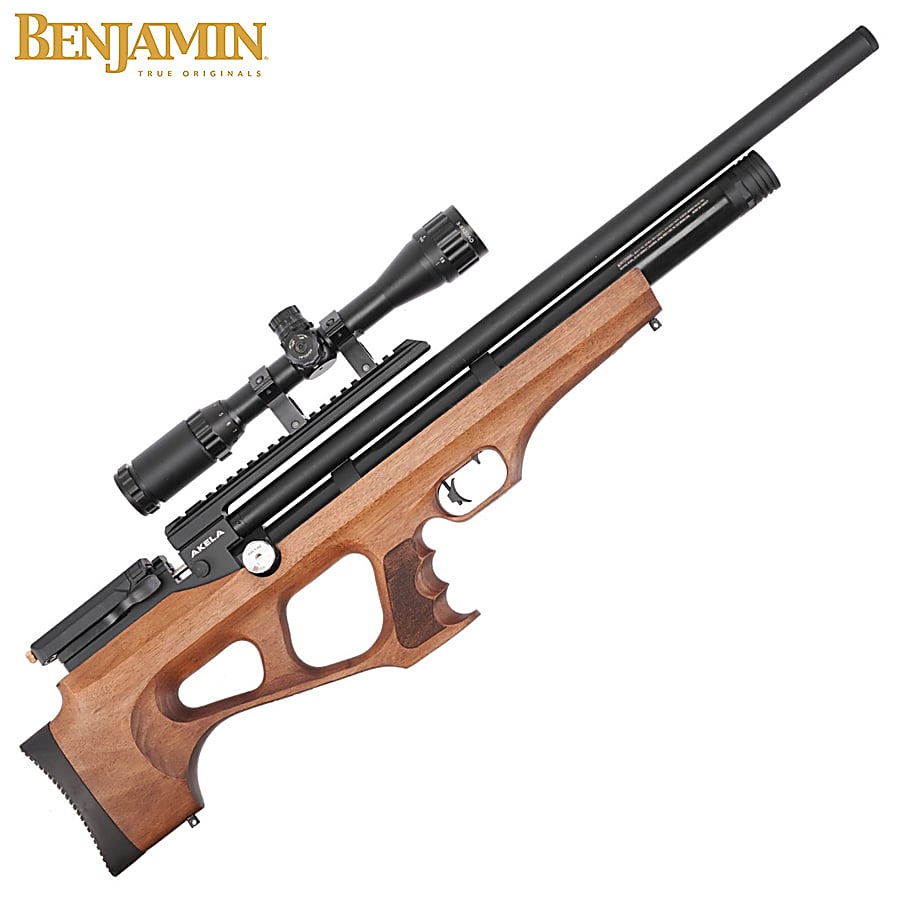 Comprar en linea Carabina PCP Benjamin Akela Bullpup de marca BENJAMIN •  Tienda de Carabinas PCP KRAL ARMS • Mundilar Airguns