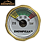 Snowpeak Manómetro de Presión M16